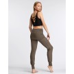 temps danse alto bruine yogabroek met band viscose materiaal bruin