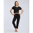 Temps Danse Alto Dans en Yoga Pants zwart voorkant