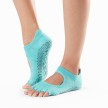 ToeSox Half Toe Bellarina barre workout sokken aqua