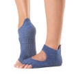 ToeSox Half Toe Bellarina donkerblauw yoga sokken