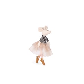 Moulin Roty Popje muis Suzie knuffelpopje ballet