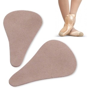 Techdance TH-026 suede neusjes voor spitzen geluidsdempend