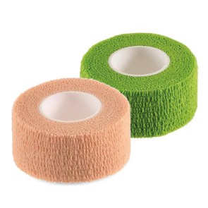 Techdance Teen Wrap katoen Tape Huidskleur & Groen TH-150