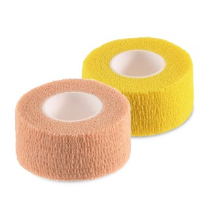 Techdance Teen Wrap katoen Tape Geel & Huidskleur TH-149