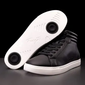 Fuego Danssneakers Fuego Hoge Zwarte Danssneakers met Spinpoint