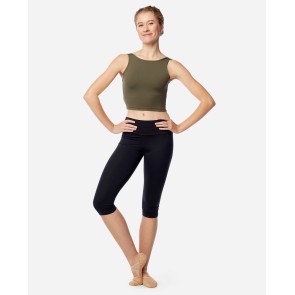 Lulli Dames High Neck Tank Crop Top Mary