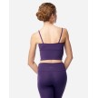 Lulli dames Camisole Crop Top Magnolia back
