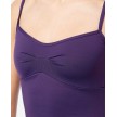 Lulli dames Camisole Crop Top Magnolia borst