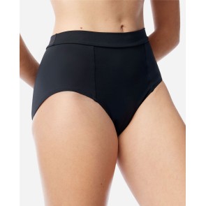 LULLI LUF677 Olive Short met hoge taille