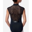 Lulli Meisjes Zip Front High Neck Dance Leotard Ariella rug