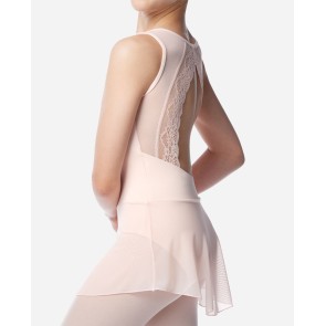 Lulli Meisjes Skirted Tank Leotard Kylie LUF683C zijkant