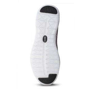 Bloch Omnia S0926L Zwart met Witte Danssneaker met Doorlopende Zool