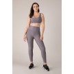 Bloch ZCO1802 square neck crop top grijs 