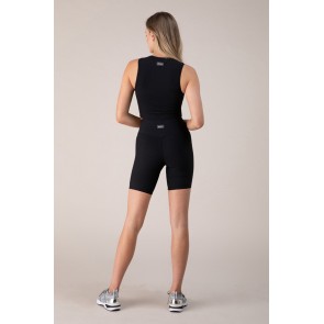 Bloch ZCO1900 dames scoop tank zwart achterkant 