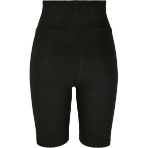 Urban Classics TB2632 Ladies High Waist Cycle Shorts full front