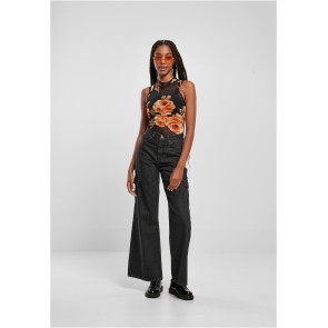 Urban Classics TB5018 Dames mouwloos Mesh Body
