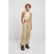 Urban Classics Ladies Cropped Knot Top softseagrass