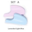 Bunheads Super Spacer Sleek Lavender/Light Blue