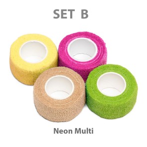 Bunheads Adhesive Toe Wrap Neon Multi