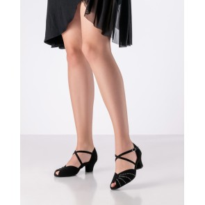 Werner Kern Sonia dames dansschoenen met Strass en Peeptoe neusje 