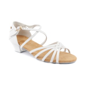 Portdance PD301/30 Lederen Latin Dansschoenen voor Kinderen