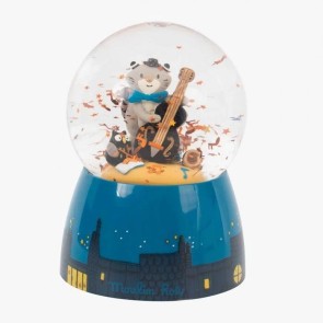 Moulin Roty Muzikale Sneeuwbol Globe Les Moustaches