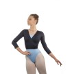 Ballet Rosa Cross-over Balletvestje Lange Mouwen voor Dames
